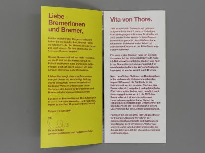 Flyer Zeigen wir, was geht. Thore Schäck.