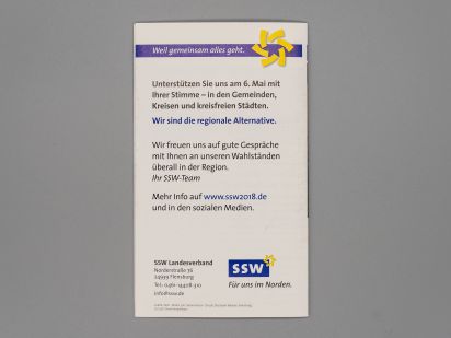 Flyer Gemeinschaft stärken statt Vorurteile schüren