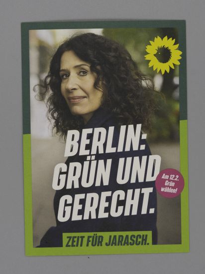 Flyer Fünf Gründe, warum jetzt Zeit für Grün ist.