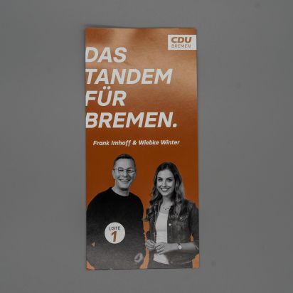 Flyer Das Tandem für Bremen.