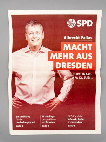 Zeitung / Magazin Albrecht Pallas: Macht mehr aus Dresden.